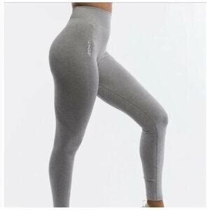 ECHT‎ Arise Seamless Leggings High Rise in Heather Gray Size Small